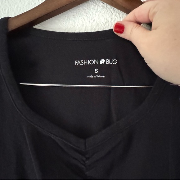 Basic Short Sleeve Soft Tee Womens Small Everyday Capsule Wardrobe Staple Cotton - Picture 2 of 7